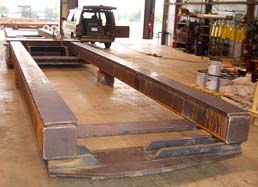 Large metal component stress relieved by VSR